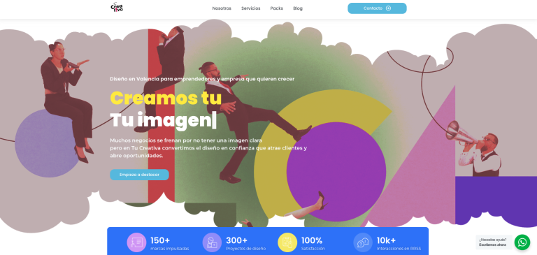 Diseño en Valencia - disenoenvalencia..com es una web filial de Tu Creativa. Dedicada al diseño gráfico, diseño web, branding e imagen corporativa para emprendedores y empresas de Valencia