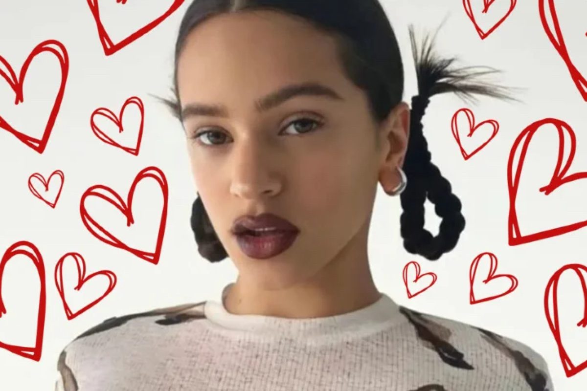 Composición visual que explora la nueva tipografía utilizada por Rosalía en Instagram, destacando su uso de caracteres especiales y símbolos Unicode. Una tendencia estética en redes sociales que combina creatividad, estilo personal y nuevas formas de expresión visual.